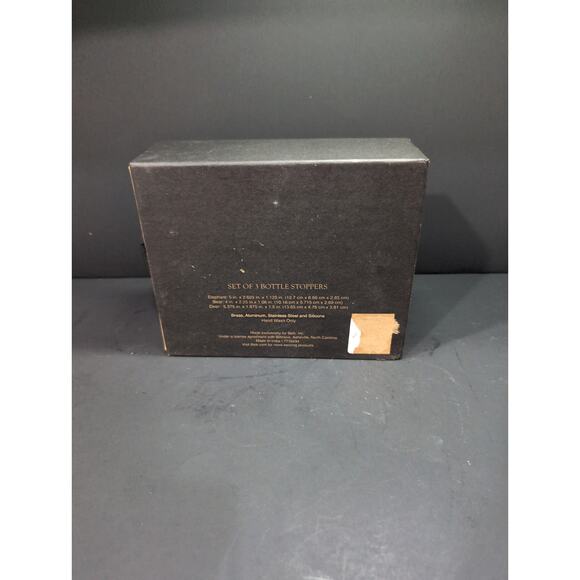 Biltmore Tasting Room Animal Cork Stoppers Set, Wine Bottle Accessories or Decor - Picture 3 of 6